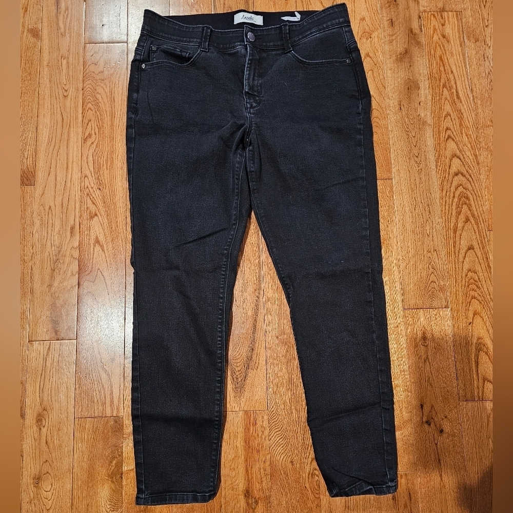Angels 360 Sculpt Skinny Fit Black  Jeans Size 14